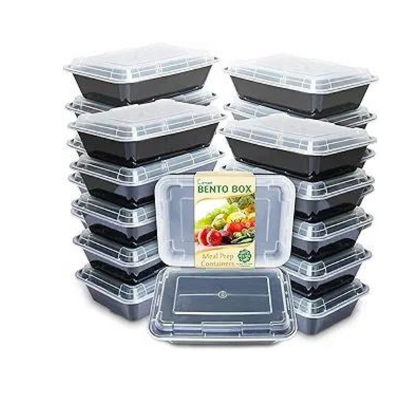 20-Pack Enther Meal Prep Containers (32 oz) with Lids