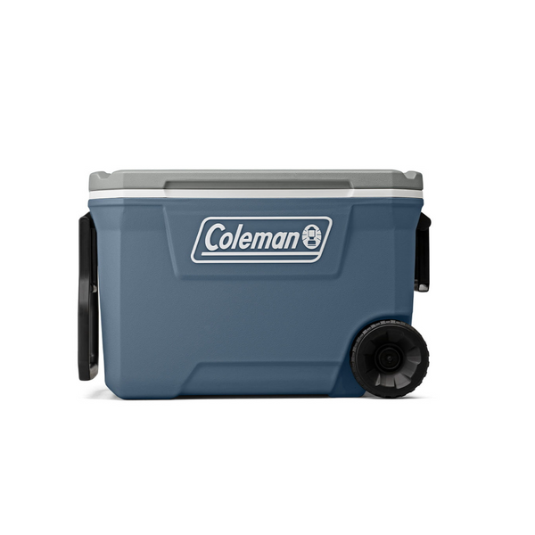 Coleman 316 Series 62QT Lakeside Blue Hard Chest Wheeled Cooler