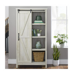 Better Homes & Gardens 66" Modern Farmhouse Bookcase Storage Cabinet