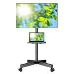 Mobile TV Stand for 23-60" LCD LED Flat/Curved Panel Screen TVs