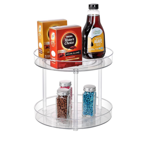 Organizador transparente Lazy Susan