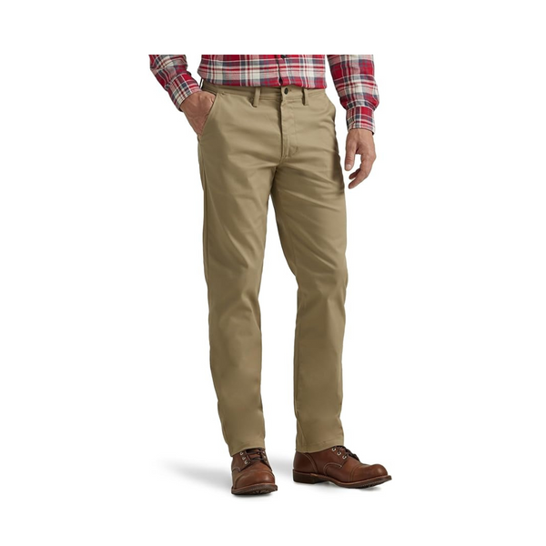 Pantalón recto delgado con frente plano para hombre Lee (2 colores)