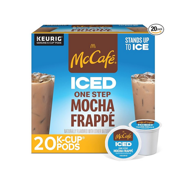 80 cápsulas Keurig ICED Mocha Frappe de tostado medio K-Cup