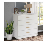 Segmart 4-Drawer Wood Dresser (2 Colors)