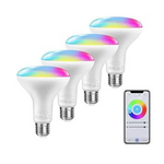 Paquete de 4 bombillas Alexa Rgb 13W 1300Lm que cambian de color