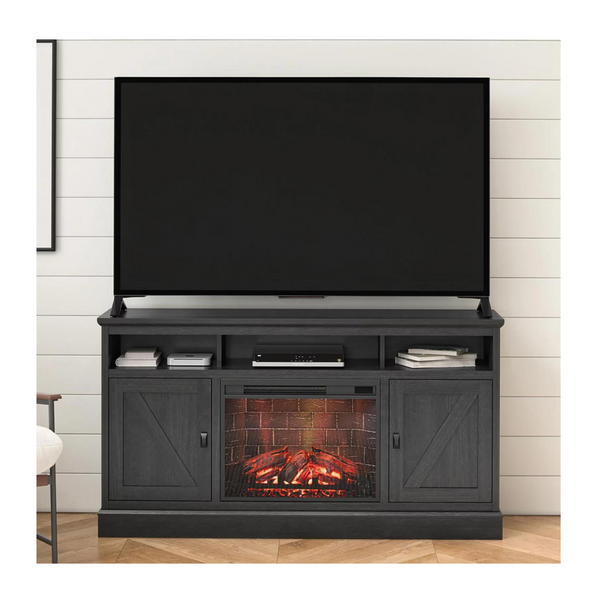 Ameriwood Home Ashton Lane Electric Fireplace TV Stand