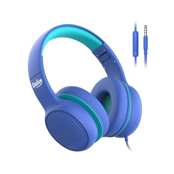 Premium A66 Kids Over-Ear Headphones with 85dB/94dB Volume Limited