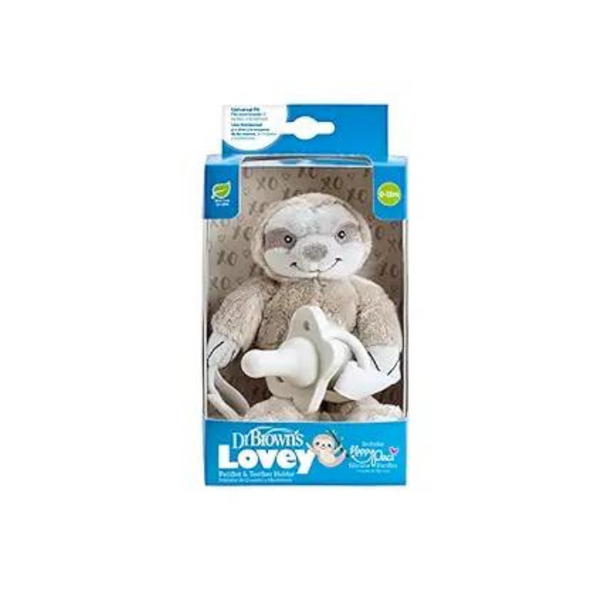 Dr. Brown's Baby Lovey Soporte para chupete y mordedor