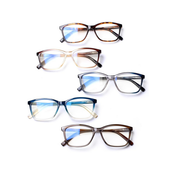 Norperwis Reading Glasses Blue Light Blocking Square Eyeglasses