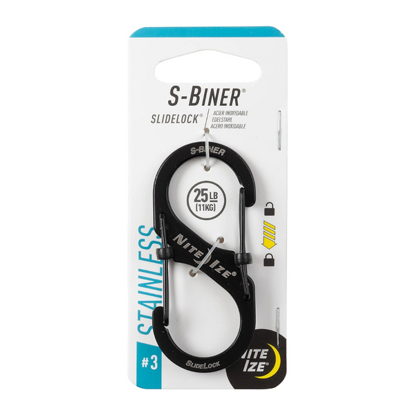 Nite Ize S-Biner Stainless Steel SlideLock