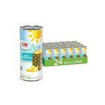 Latas de jugo Dole 100 % de piña, 24 unidades, con vitamina C agregada