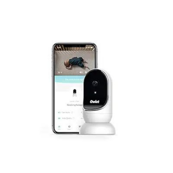 Monitor de bebé con vídeo inteligente Wi-Fi Owlet Cam y audio