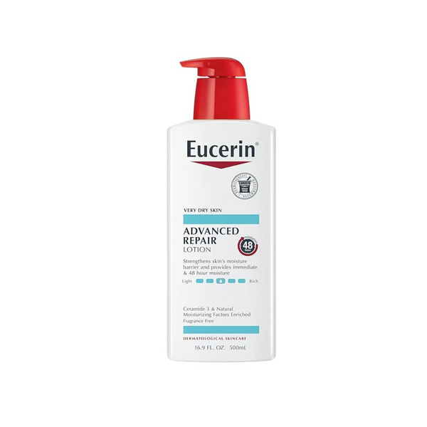 Eucerin Advanced Repair Body Lotion, Unscented Body Lotion for Dry Skin + $3 Amazon Credit!