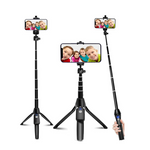 BZE 40 Inch Extendable Selfie Stick Phone Tripod