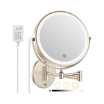 Fascinate Upgrade Wall Mounted Makeup Mirror with Lights