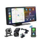 CarThree 10.26 Portable Car Stereo w/Wireless Apple Carplay & Android Auto