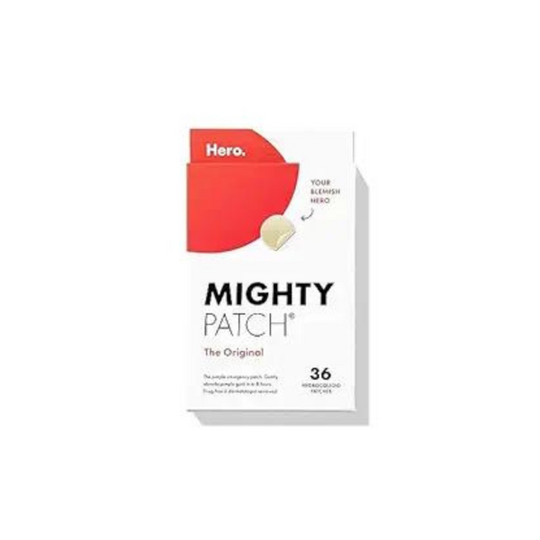 Parche hidrocoloide para espinillas y acné Mighty Patch de 36 unidades