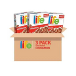 3-Pack Quaker Life 13oz Cinnamon Cereal Boxes