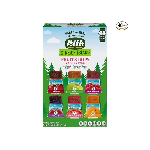 Stretch Island Fruit Strips Variety Pack (Pack of 48)