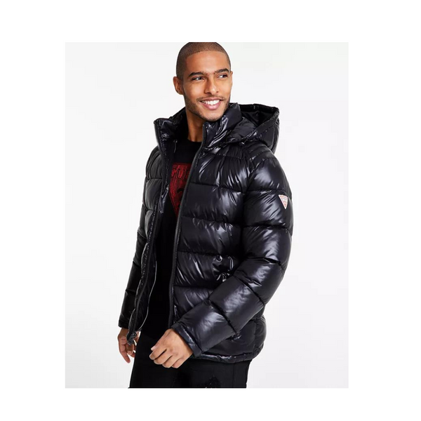 Guess Men's Hooded Puffer Coat