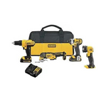 Dewalt 20V Max Power Tool Combo Kit with 2 Batteries and Charger