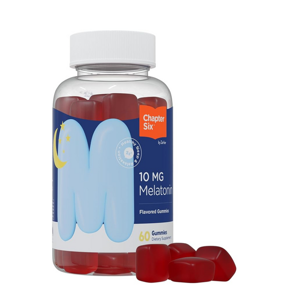 Zahler Chapter Six Melatonin Gummies 10mg (60 Gummy Bottle)