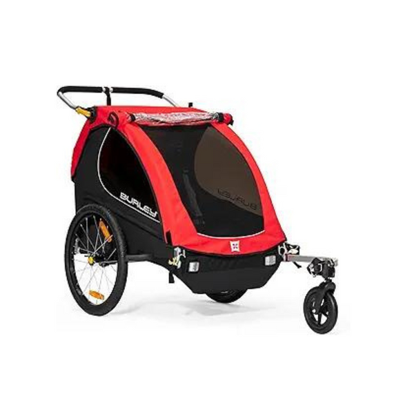 Burley Honey Bee 2-Seat Kids Bike Trailer & Stroller