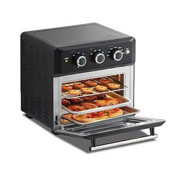 Horno tostador retro Air Fry Comfee 7 en 1, 1500 W y 19 cuartos