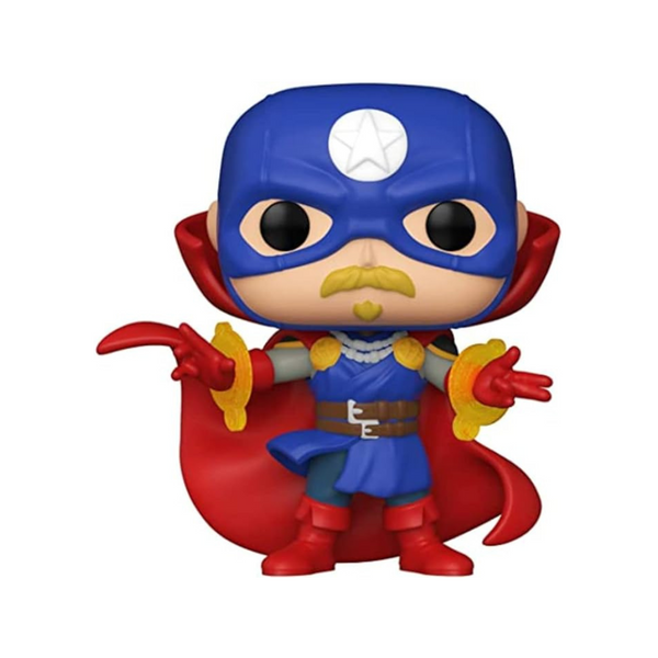 ¡Funko Pop! Marvel: Infinity Warps Soldado Supremo Brilla en la Oscuridad