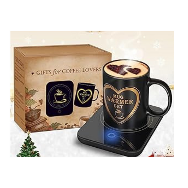 Coffee Mug Warmer Set with Mug