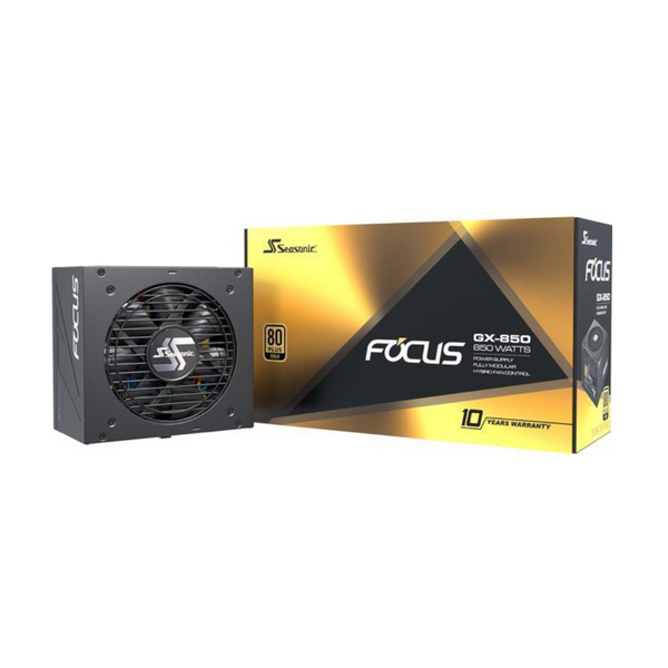 Fuente de alimentación modular completa Seasonic Focuss Gx-850 850W 80+ Gold