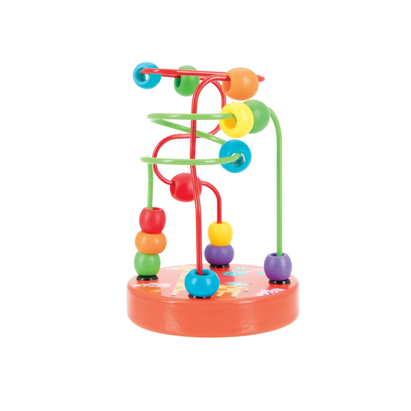 Nuby Kid's Coloful Mini juguete de cuentas para gimnasio en la jungla