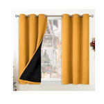 BGment Thermal Insulated Blackout Curtains w/Black Liner