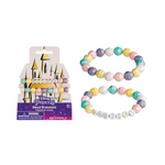 2-Pack 95mm Magical Disney Princess Plastic Bead Bracelets