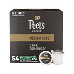 54 cápsulas K-Cup de tostado medio Peet's Coffee