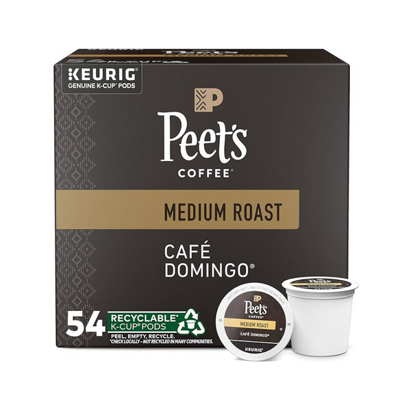 54-Count Peet's Coffee Medium Roast K-Cup Pods