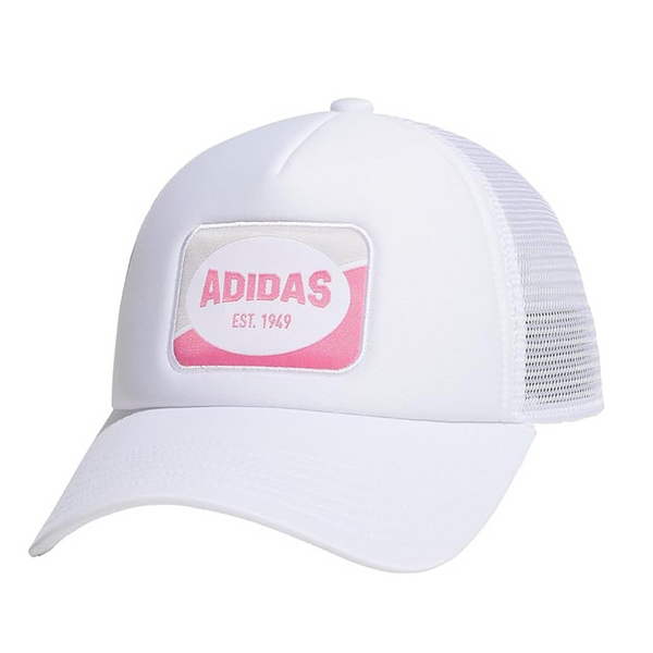 Adidas Gorra Trucker de Ajuste Ajustable con Parte Frontal de Espuma para Mujer