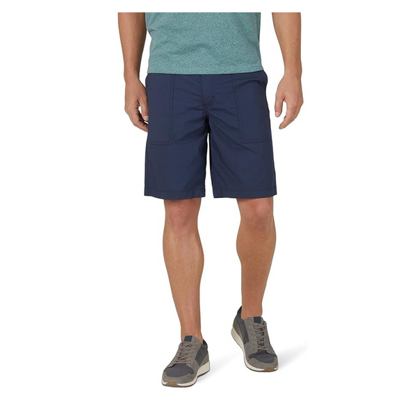 Lee Men's Extreme Motion Relaxed Fit Utility Flat Front Short