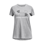 Under Armour Girls' Standard Tech Big Logo Twist Short Sleeve T Shirt