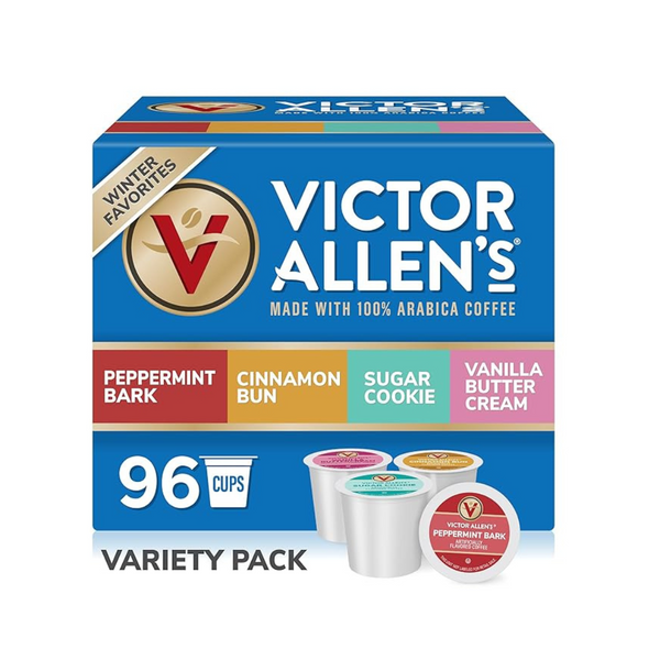 96-Count Victor Allen's Coffee Winter Wonderland K-Cup Brewers Variety Pack