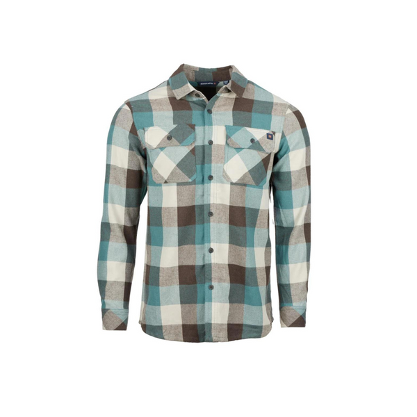 Mountain and Isles Men's Button Down Flannel Shirt (2 Colors)