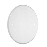 TayMac LPB3325 Flat Blank 5'' Round Metallic Wallplate