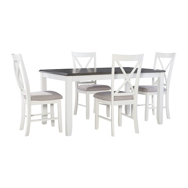 Powell Company Jane Grey Juego de comedor de 5 piezas