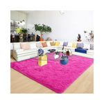 St. Bridge Ultra Soft 7×10 Fluffy Shag Area Rug, Hot Pink