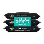 3-Pack Dude Wipes Flushable Wet Wipes Dispenser