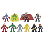 Paquete de 10 Playskool Heroes Marvel Adventures Ultimate Super Hero Set