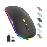 Okimo 2.4G Portable Rechargeable Slim Silent Led Wireless Mouse