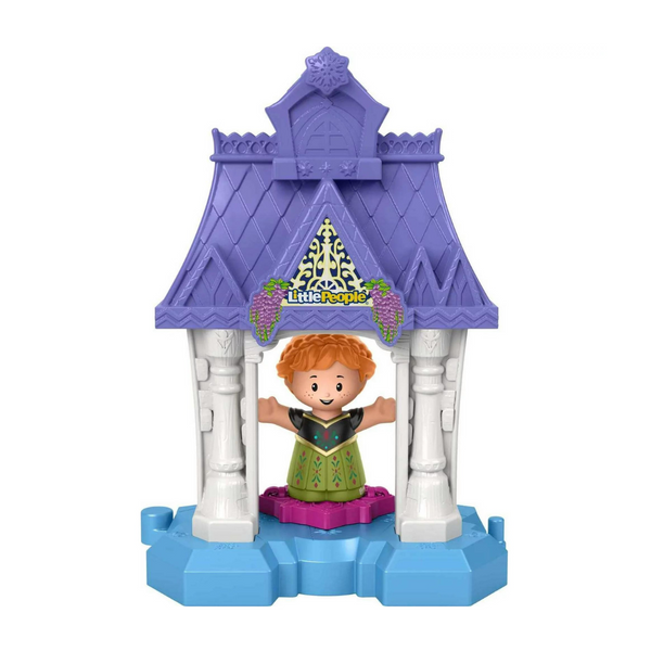 Fisher-Price Disney Frozen Anna en Arendelle Juego portátil con figuras