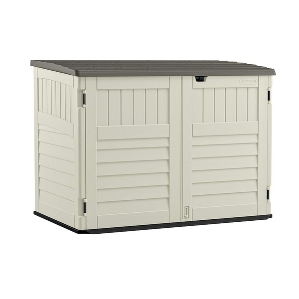 Suncast 5.9 ft. x 3.7 ft Horizontal Stow-Away Storage Shed