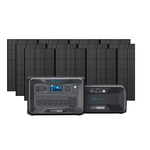 Generador solar Bluetti AC300 y sistema de energía modular B300